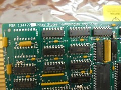 UNITED STATES TECHNOLOGIES D-00000-422-252-1 BOARD ASSEMBLY PBA 134422007