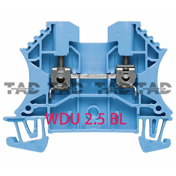 100 pcs/lot Weidmuller WDU 2.5 BL terminal 1020080000