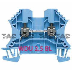 100 pcs/lot Weidmuller WDU 2.5 BL terminal 1020080000