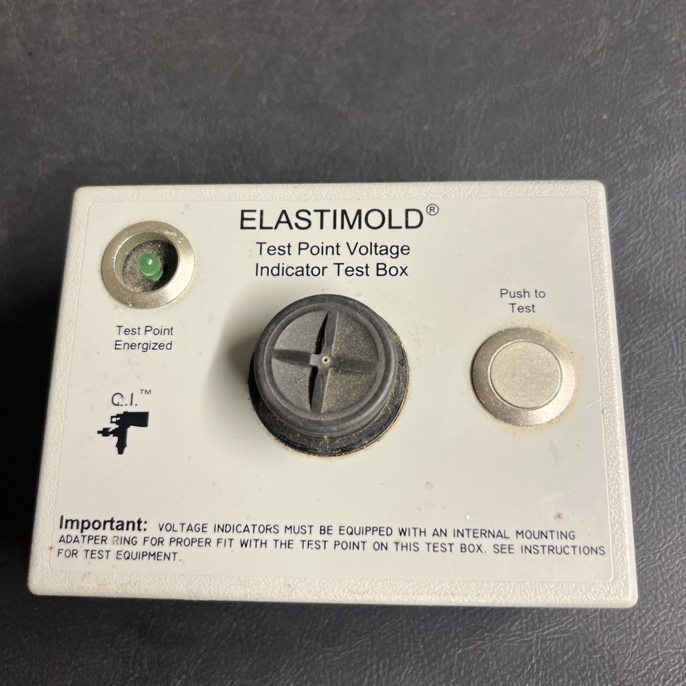 Thomas & Betts ELASTIMOLD Lineman tools V2TB High Voltage Indicator Test Box