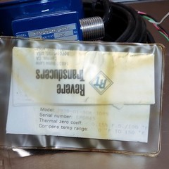 Revere 392B-D1-50K-30P5 Load Cell 50K Lb 1.75mV/V 20VDC New Made in USA