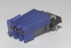 10) TE-Connectivity 3 Pin Header & Mate Power Connectors, .156″ 3.96mm .045 Pins