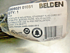 Belden E605021 010S1 Industrial Network Cable, 68.8 FT NEW