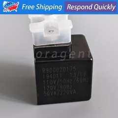 2PCS NEW Solenoid Valve Coil For Rexroth R900020175 110V/50HZ/60HZ 30-33W