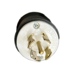 Hubbell L21-30 Male To 5 Camlock 2 Male 3 Female Breakout Cable Adapter 600V New