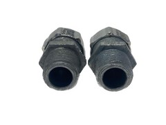 (2) NOS Thomas & Betts .125” – .250” 1/2” NPT Liquidtight Cord Connector 2520