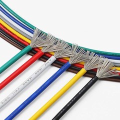 UL1569 Single Core Shielded Cable 16/18/20/22/24/26/30AWG Tinned Copper Wire