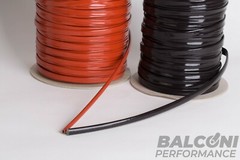 SILICONE COATED FIBERGLASS SLEEVING heat protection High Voltage AWG 18 x 100 ft