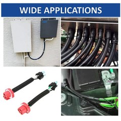 Split Convoluted Tubing Conduit Sleeving Wiring Harness Loom Protect 7~28mm