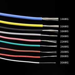 UL3239 Silicone Cable Wire Flexible Tinned Copper 14/16/18/20/22/24/26/28/30AWG