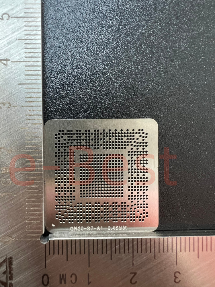 RTX2050 MX550 GN18-S5-B-KA-A1 GN20-S7-A1 BGA Reball Stencil Template