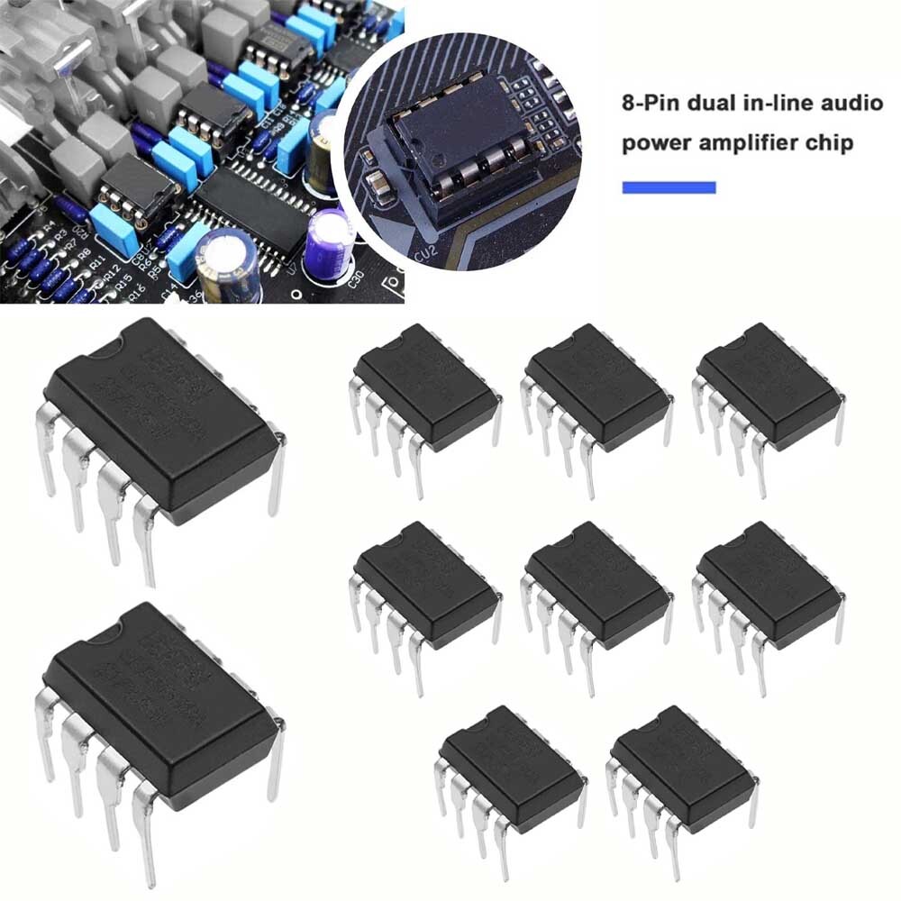 10PCS OP AMP IC BURR-BROWN/BB/TI DIP-8 OPA2134PA OPA2134 USA