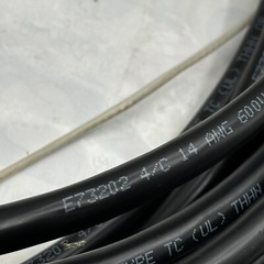 MOTOR FEEDBACK CONDUCTOR CABLE 30FT E73202 14 AWG 600V TYPE TC CABLE 4/C 🎯