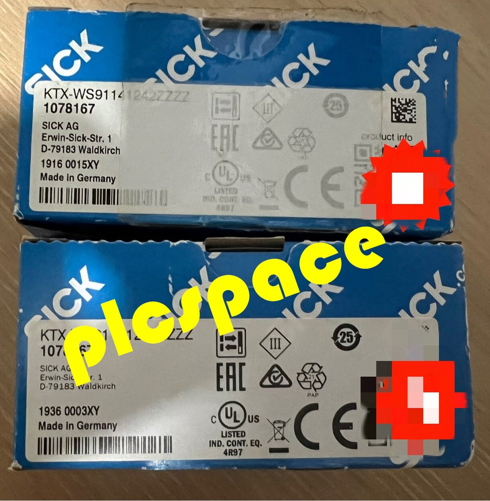 SICK KTX-WS91141242ZZZZ brand new Colour Code Sensor Express DHL or FedEx