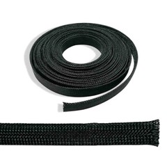 Expandable Braided Cable Sleeving 2mm-80mm Black Wire Harness, Auto, Sheathing