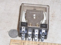 1 NEW STRUTHERS DUNN 284XDXC 4PDT 4 POLE POWER RELAY 12 V AC COIL 10A 20A 30A