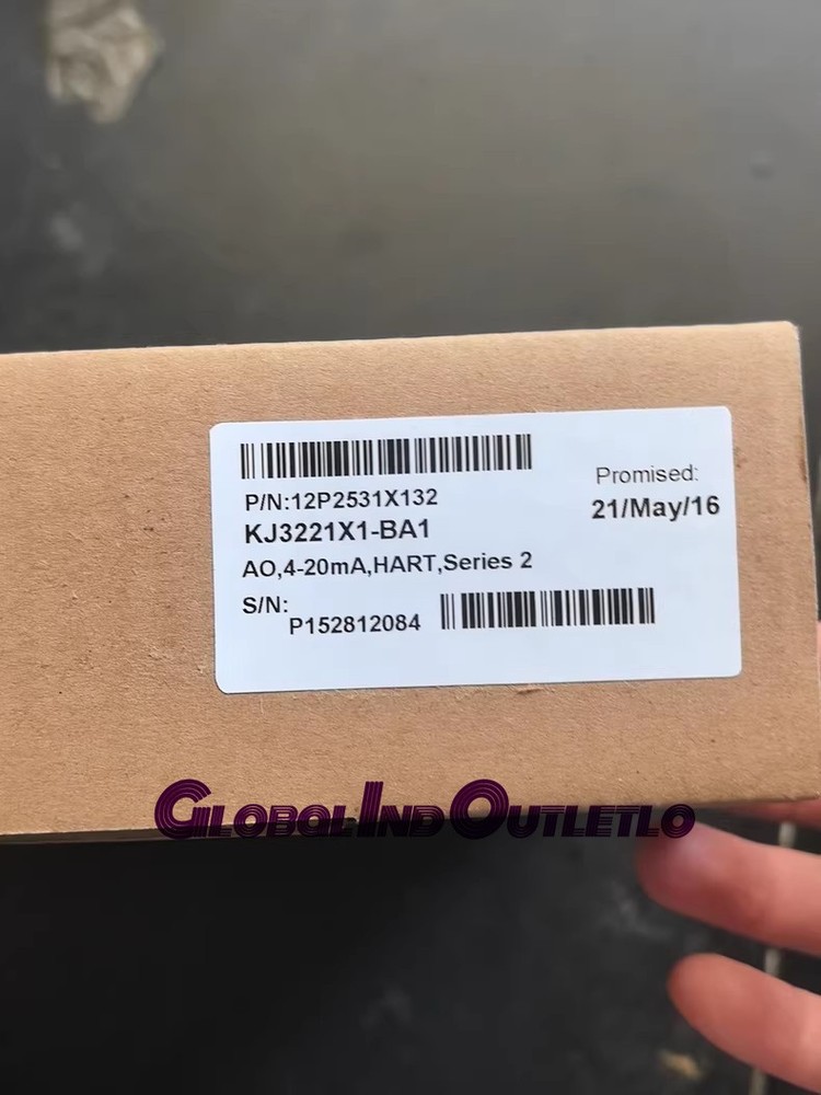 New In box Emerson Analog Out Card KJ3221X1-BA1 Free Fastshipping DHL