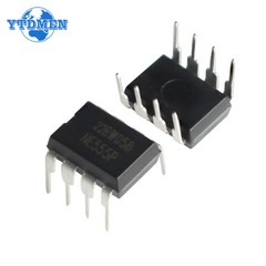 20PCS Timer Programming Oscillator Chip NE555 NE555P IC 555 & 8 Pin DIP Sockets
