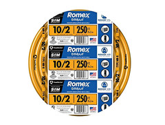 Southwire 28829055 10/2 NM-B Romex w/Ground 250ft Roll