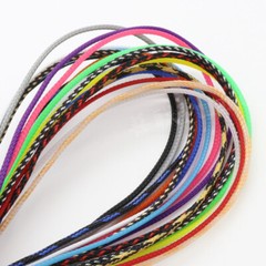 25-80mm PET Expandable Braided Tube Sleeve Sheath Dense Car Audio Cable Wire DIY