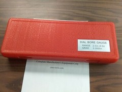 2-6″ x 0.0005″ Dial Bore Gage Set, Engine Cylinder Measuring #714-755-NEW