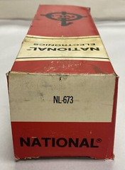 NATIONAL ELECTRONICS,NL-673,POWER TUBE THYRATRON 4PIN NOS