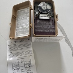 Model 7200z Tork Astronomic Time Switch 40AMPS 120 VAC 60Hz Untested -Skip A Day