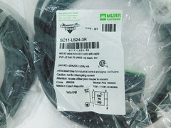 Lot of 2 each MURR SC11-LS24-3R MSUD Valve form BI 11mm with 3m Cable