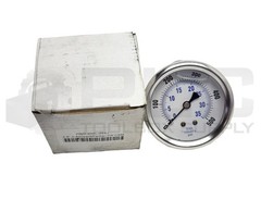 NEW PRO-202L-254J PRESSURE GAUGE 2.5″ 0-500PSI 1/4″ CBM