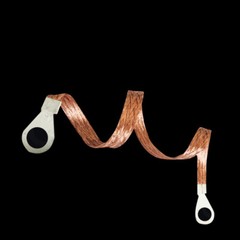 2.5mm² – 6mm² Copper Flat Braid Line Earth Ground Lead Strap Cable Wire 100 Pcs
