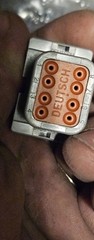 Deutsch DT04-08PA-P021 8-Pin Busbar Connector New With Extra 12 Pin & DT04-O8P
