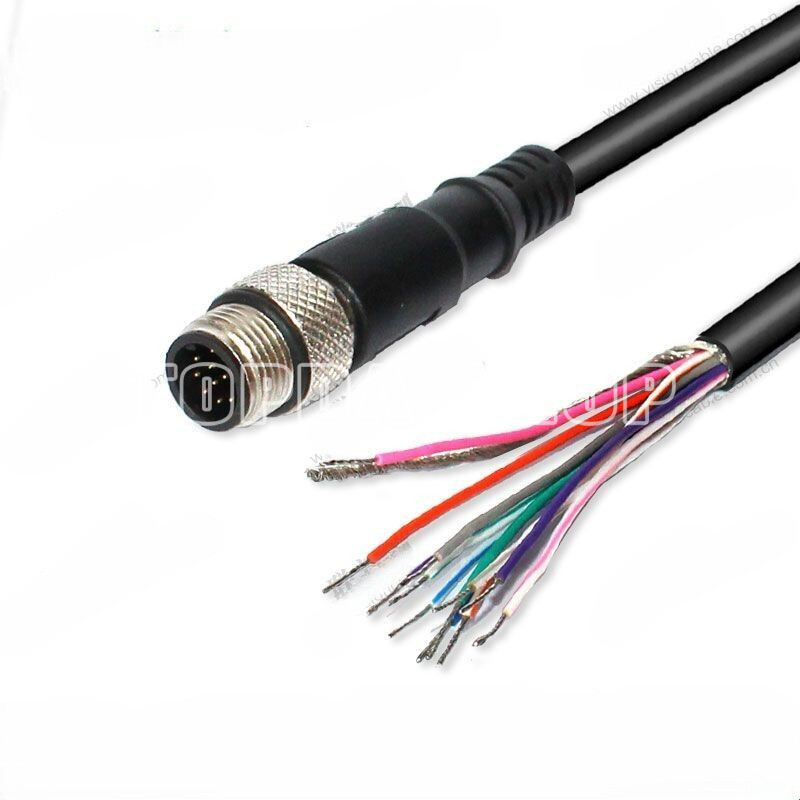 1x A-CAB-BVS-IO12S compatible with TELEDYNE Dalsa BOA Spot camera IO power cord