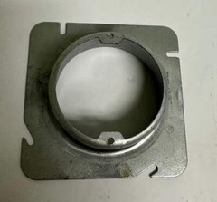 12 PK Garvin 72C3-1 New 1″ Raised Square-to-Round Device Ring, Steel, UL Listed