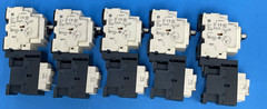 Lot Of 5 Telemecanique GV2-P08H7 2.5-4A Motor Circuit Breaker w/ LC1D12 25A