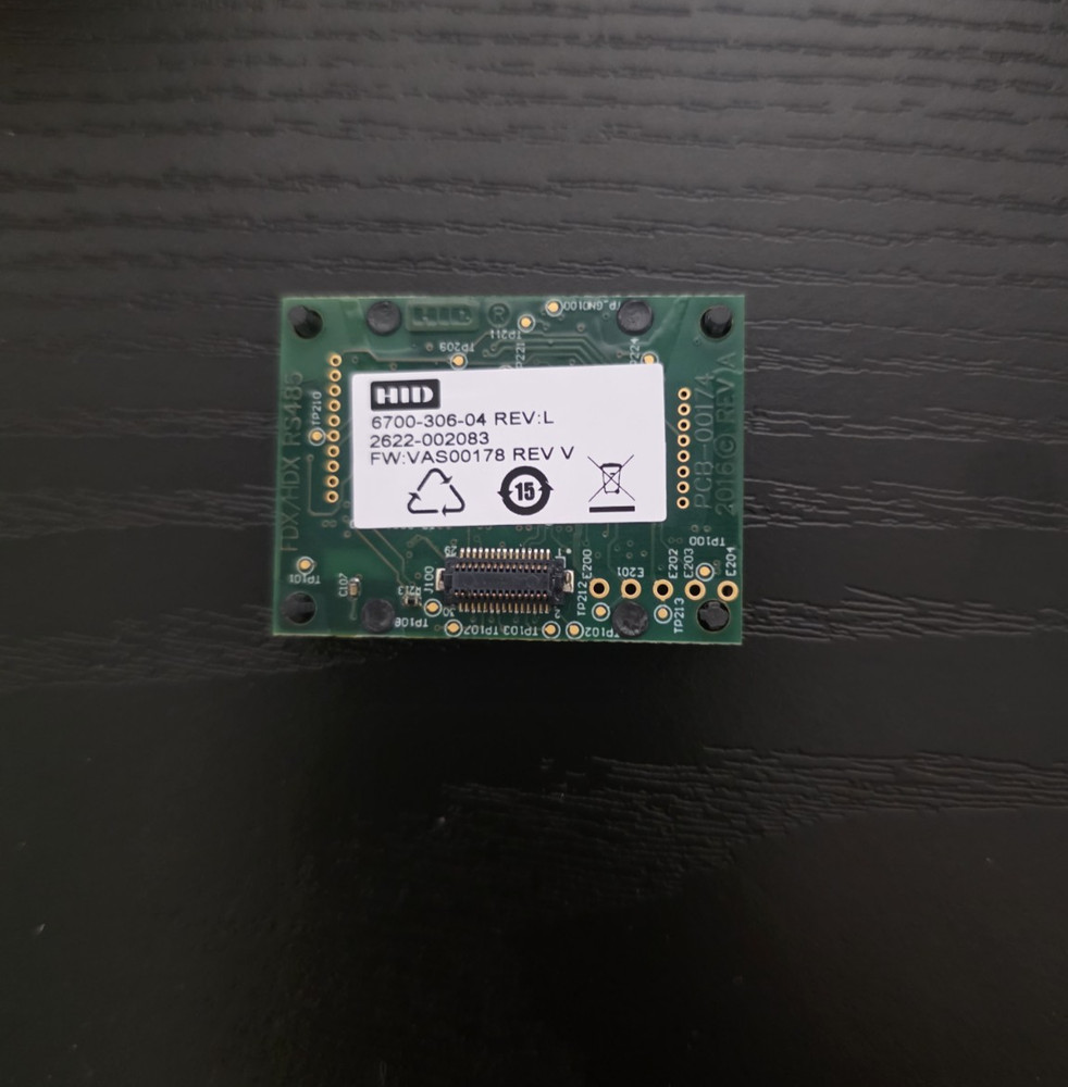 HID 6700-306-04 REV-L iClass SE R40 reader OSDP module