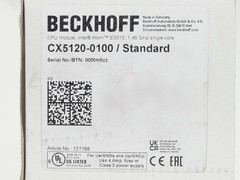 Beckhoff CX5120-0100 CPU Module Embedded PC 1.46 GHz Single-Core CX5120