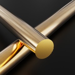 Brass Solid Round Bar Rod Dia 20mm 22mm 25mm 28mm to 120mm Model Making
