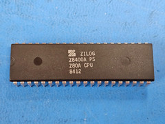 (1 PC) Z8400APS(Z80A-CPU) (Z80-CPU) ZILOG Microprocessor 8-Bit 4MHz NMOS PDIP40