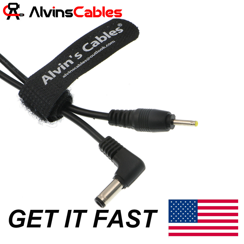DC to 2.5*0.7mm DC Power-Cable 12V for Blackmagic Design Pocket Cinema Camera