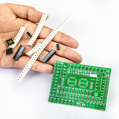 SMD Practice Kit Soldering Skill Training Project SMT Electronic Components D…
