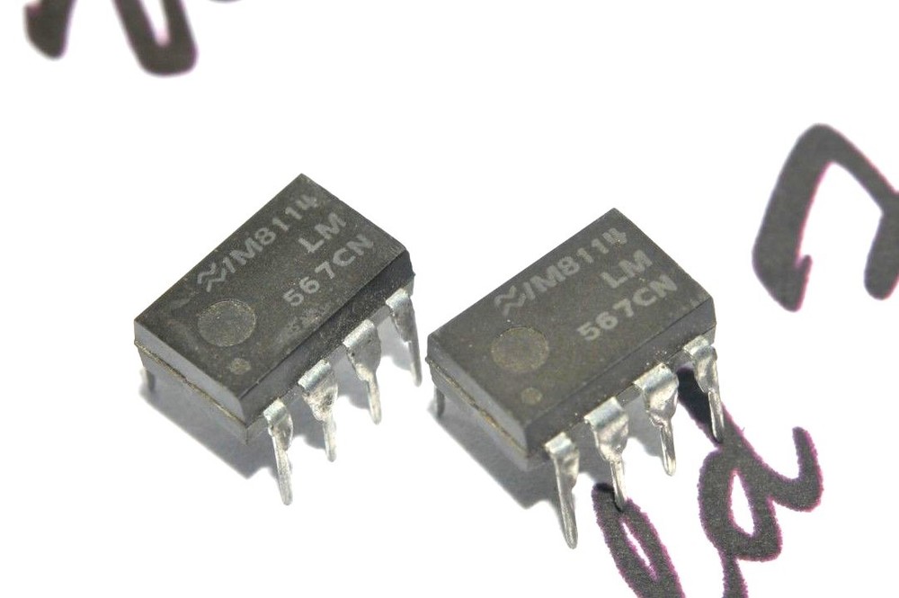 1pcs – LM567CN DIP-8 Integrated Circuit (IC) ,National Semiconductor