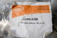 NWS HC-23 Hose Clamps 2″-3″ Launch 3 L3-RM-A200 – 16 Packs (160 Total Pcs)