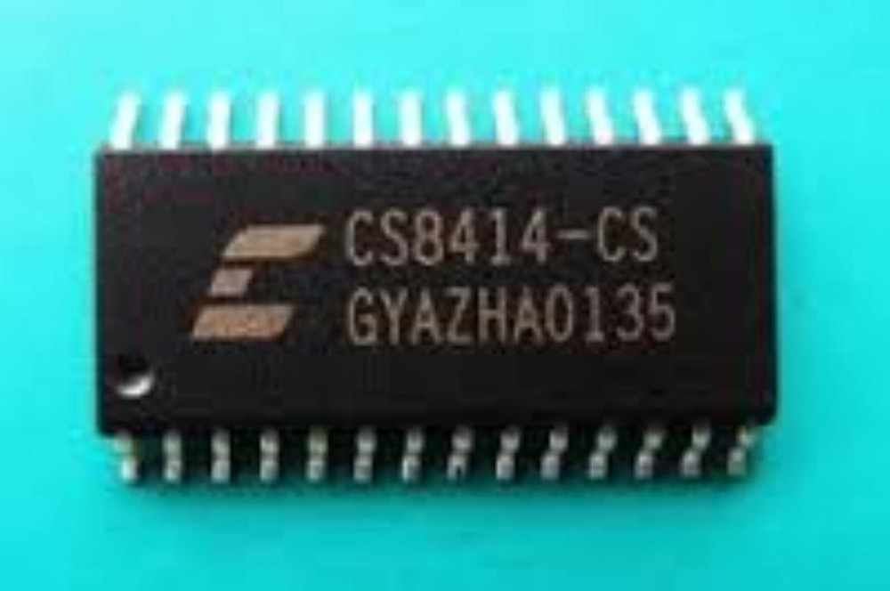 CRYSTAL CS8414-CS SOP-28 96 KHZ DIGITAL AUDIO RECEIVER USA ship