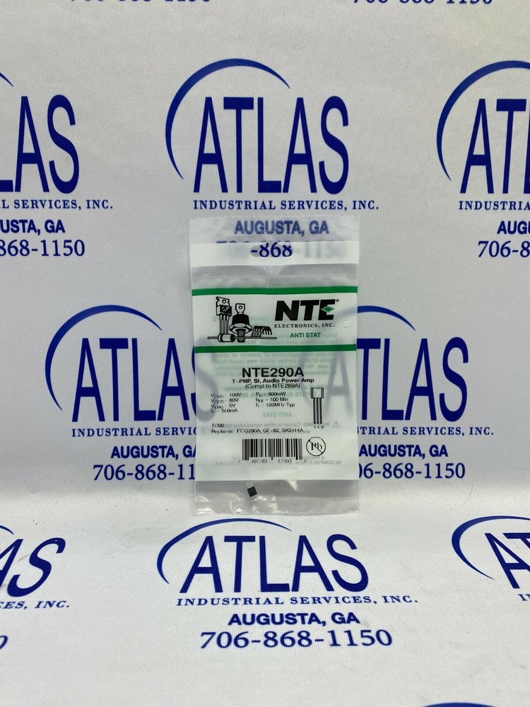 NTE290A T-PNP, Si, Audio Amp & Sw ***AUTHORIZED NTE DISTRIBUTOR***