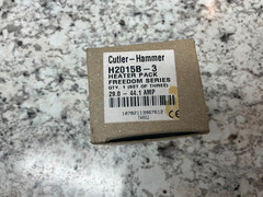 *FREE SHIP-New Cutler-Hammer H2015B-3 Freedom Series Heater Pack 39-44.1A (3pcs)