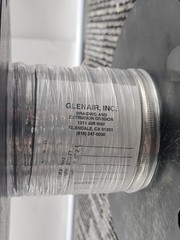 GLENAIR 103-051-016 CABLE SLEEVE, BRAIDED, STAINLESS STEEL 0.5″ X 100FT, SILVER