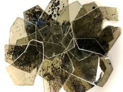 Mica Spotted Stained Natural Block, Book Mica, Your Choice of Quantity