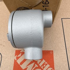 Emerson Appleton GRLB100 1″ GR Conduit Outlet Box Explosion Proof Mall Iron