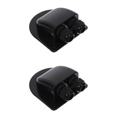 2 Pack Heatproof Cable Entry Gland Double Waterproof Pass Through