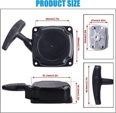 Recoil Pull Starter with Claw Pawl Cog for 43cc 47cc 49cc 50c ATVs Pocket Dirt B